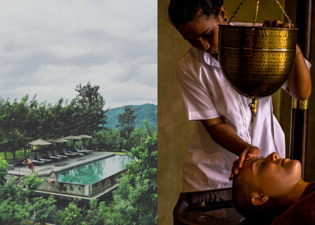 Swimming Pool and Spa at Santani Wellness Kandy Sri Lanka