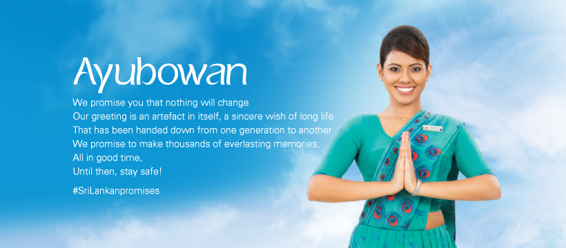 Ayubowan from Sri Lankan Airlines