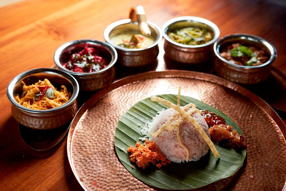 Rice & Curry Meal served from Wild Coast Tented Lodge Yala Sri Lanka
