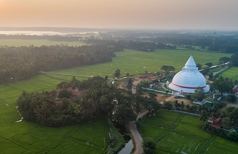 Tissamaharama Raja-Maha Viharaya Ancient Temple Sri Lanka