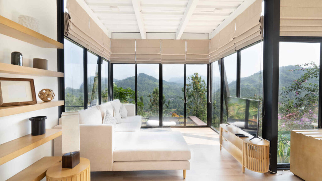 Walakulu Boutique Villa Ella Lobby Overlooking the Ella Valley