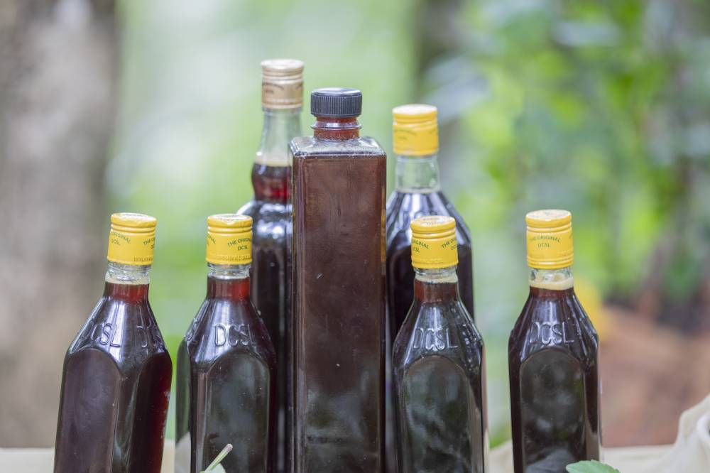 Kithul Treacle in Bottles ready to use and sell