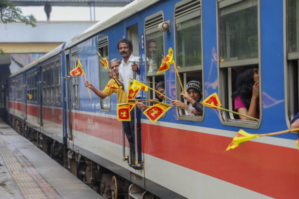 Sri Lankans are too happy to get onboard