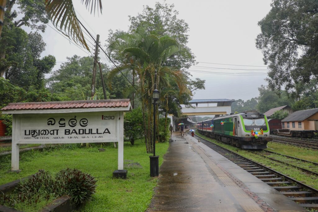 Train is going to start from Badulla Railway Station