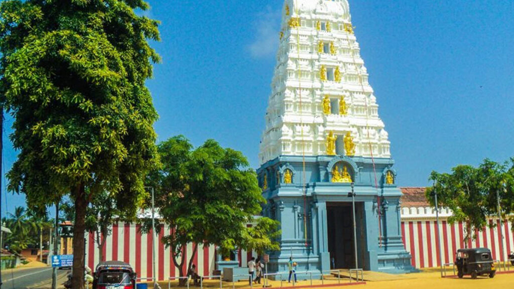 Munneswaram Temple (Chilaw) Location
