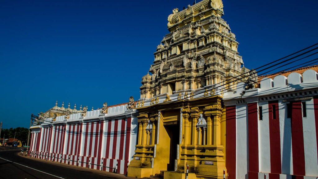 Manavari Temple (Chilaw) Location