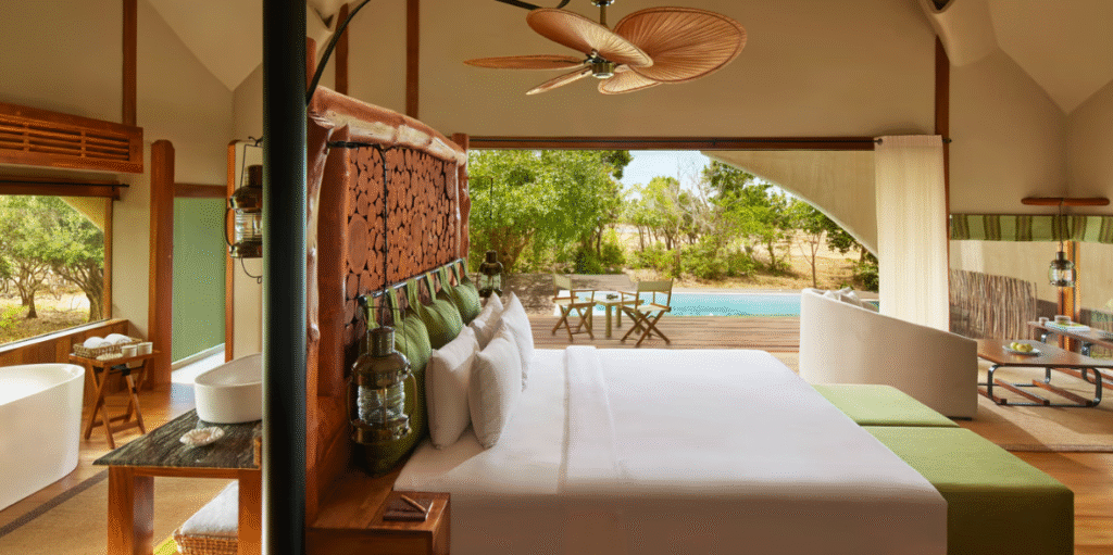 Bedroom Setup in Uga Chena Huts near Yala